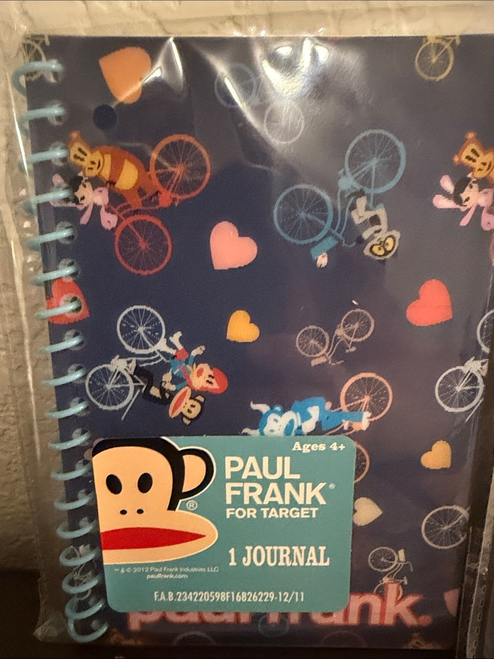 Paul Frank Navy Blue Multicolor Julius Monkey Stationery & Magnet Set - Picture 2 of 7